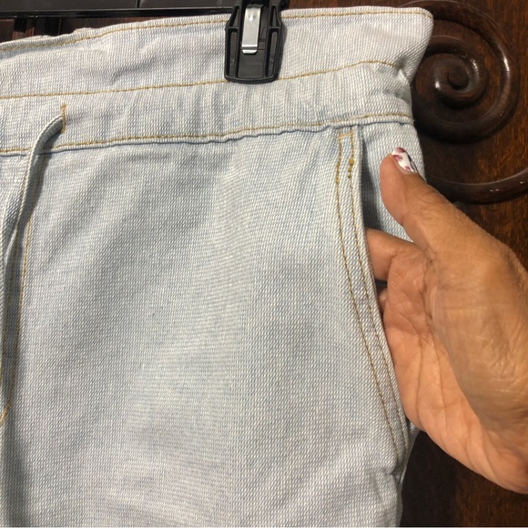 UNIVERSAL THREAD High Rise Wide Leg Drawstring Jean's Sz 6R - Picture 7 of 11